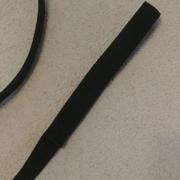 69" black dog nylon leash - Picture 3 of 4